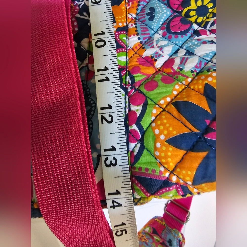 Danielle Morgan Weekender Quilted Duffel Bag Multicolor Mandala Print OS - Picture 14 of 16